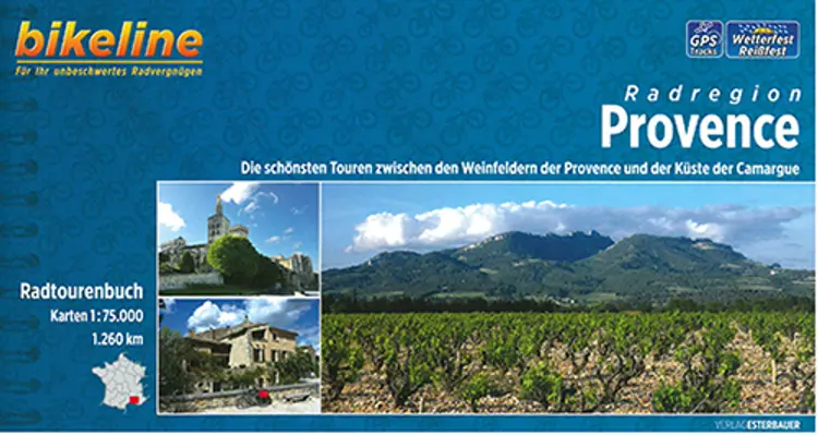 Radregion Provence: Die schönsten Touren zwischen den Weinfeldern der Provence und der Küste der Camargue - Esterbauer af Esterbauer