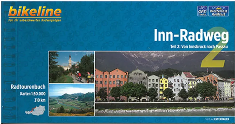 Inn-Radweg 2: Von Innsbruck nach Passau - Esterbauer af Esterbauer