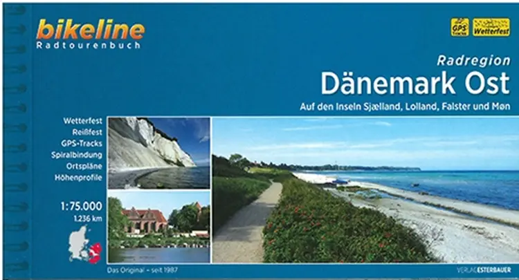 Radregion Dänemark Ost: Auf den Inseln Sjælland, Lolland, Falster und Møn af Esterbauer