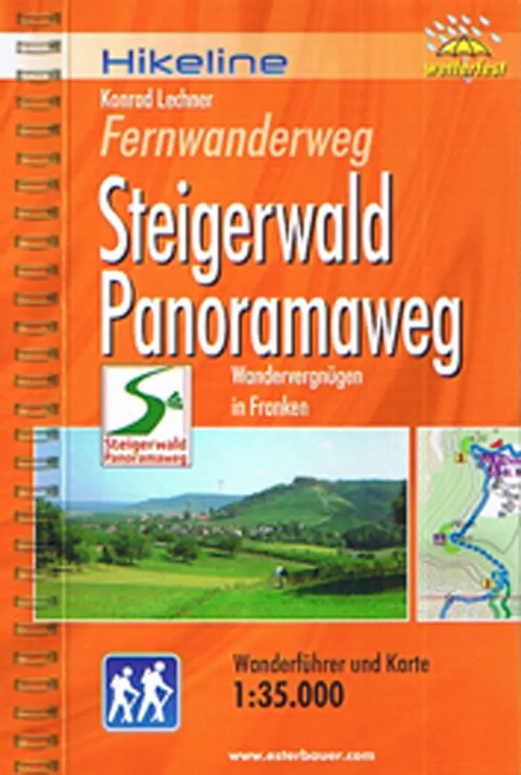 Fernwanderweg Steigerwald Panoramaweg : Wandervergnügen in Franken - Esterbauer af Esterbauer
