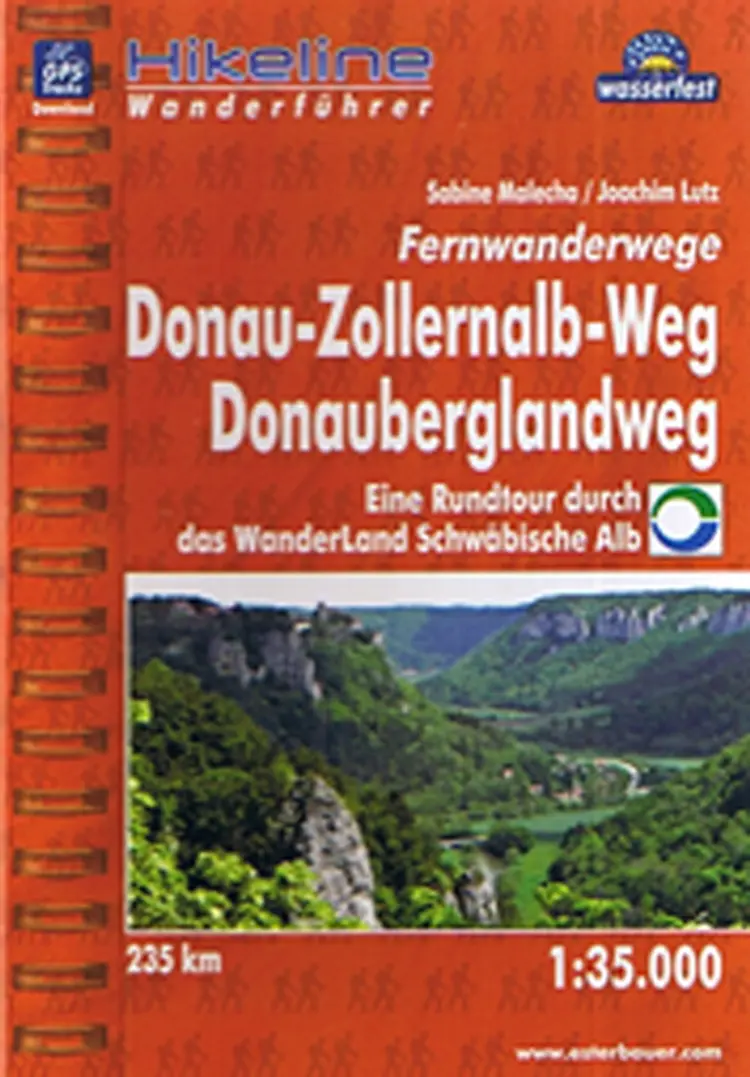 Fernwanderwege Donau-Zollernalb-Weg Donauberglandweg: Eine Rundtour durch das WanderLand Schwäbische Alb af Sabine Malecha