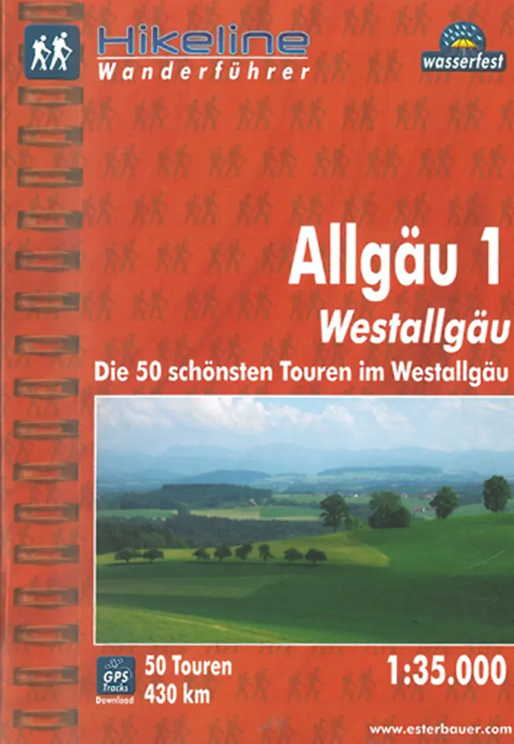 Allgäu 1: Westallgäu: Die 50 schönsten Touren im Westallgäu - Esterbauer af Esterbauer