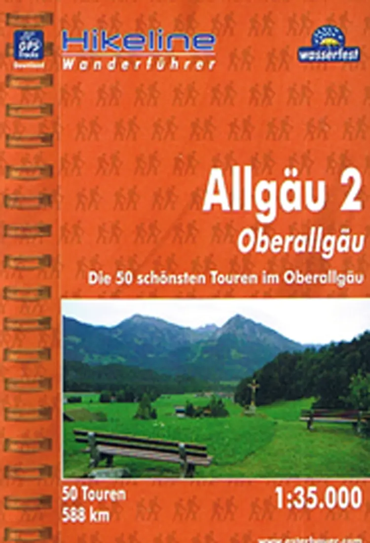 Allgäu 2: Oberallgäu : Die 50 schönsten Touren im Oberallgäu - Esterbauer af Esterbauer