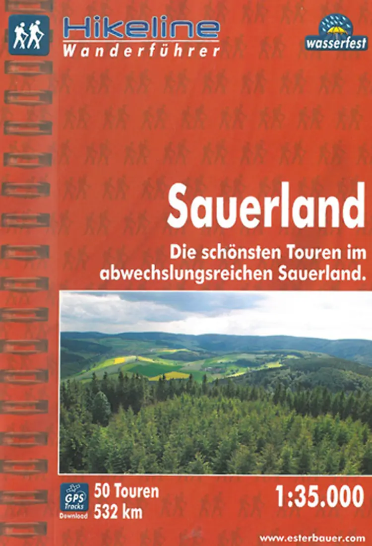 Sauerland: Die schönsten Touren im abwechslungsreichen Sauerland - Esterbauer af Esterbauer