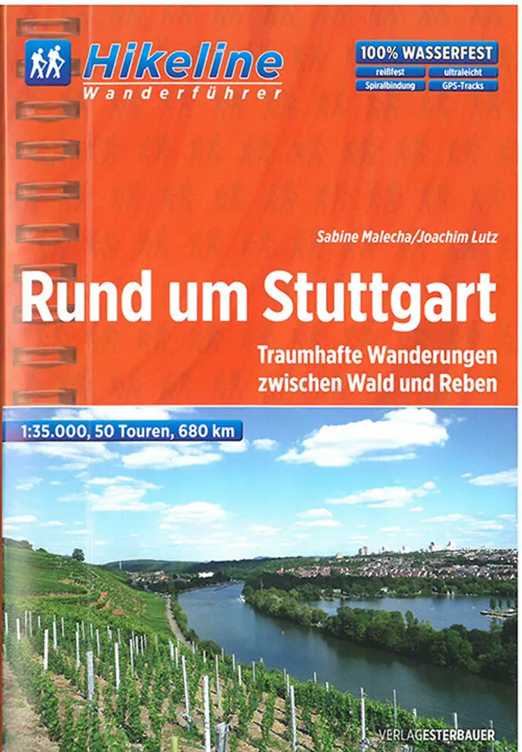 Rund um Stuttgart: Traumhafte Wanderungen zwischen Wald und Reben af Sabine Malecha