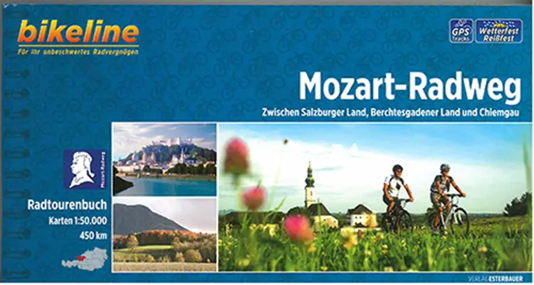 Mozart-Radweg: Zwischen Salzburger Land, Berechtesgadener Land und Chiemgau - Esterbauer af Esterbauer