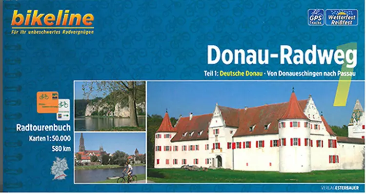 Donau-Radweg 1: Von Donaueschingen nach Passau af Esterbauer