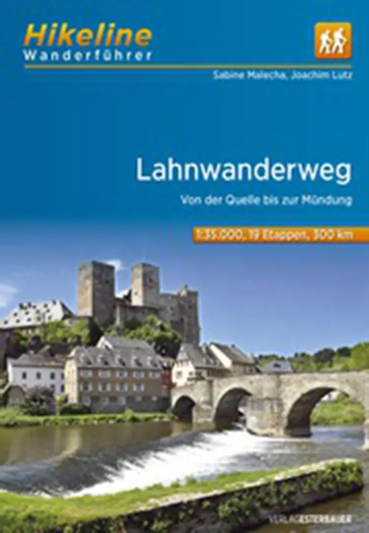Lahnwanderweg: Von der Quelle bis zur Mündung - Esterbauer af Esterbauer