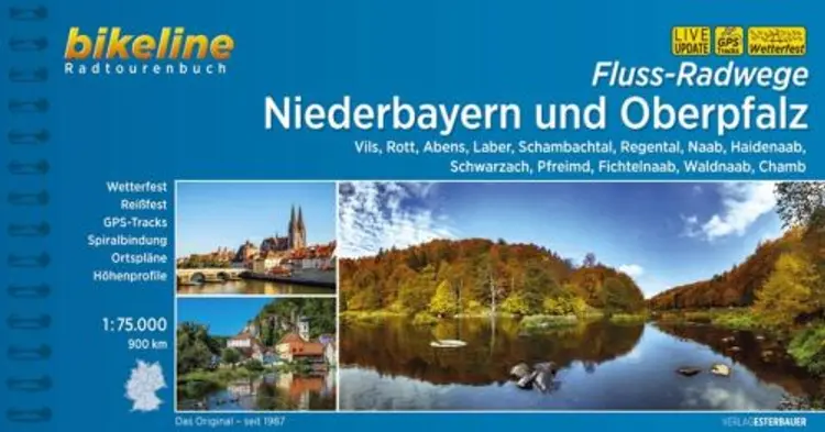 Flussradwege Niederbayern und Oberpfalz - Esterbauer af Esterbauer