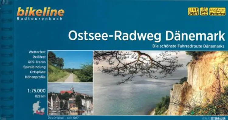 Ostsee-Radweg Dänemark: Die schönste Fahrradroute Dänemarks af Esterbauer