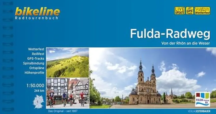 Fulda-Radweg: Von der Rhön and die Weser - Esterbauer af Esterbauer