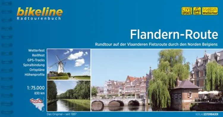 Flandern-route : Rundtour durch den Norden Belgiens af Esterbauer