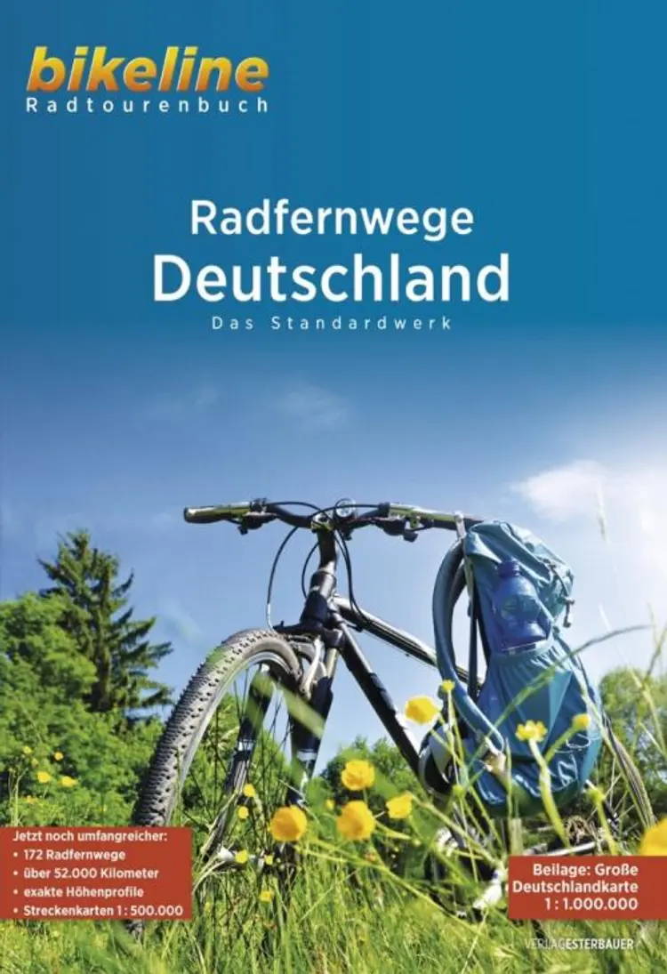 RadFernWege Deutschland: Das Standardwerk - Die 172 schönsten Radfernwege Deutschlands af Esterbauer