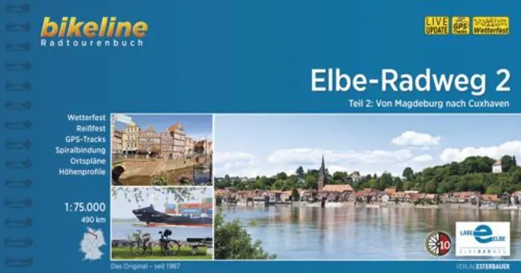 Elbe-Radweg 2: Von Magdeburg nach Cuxhaven - Esterbauer af Esterbauer
