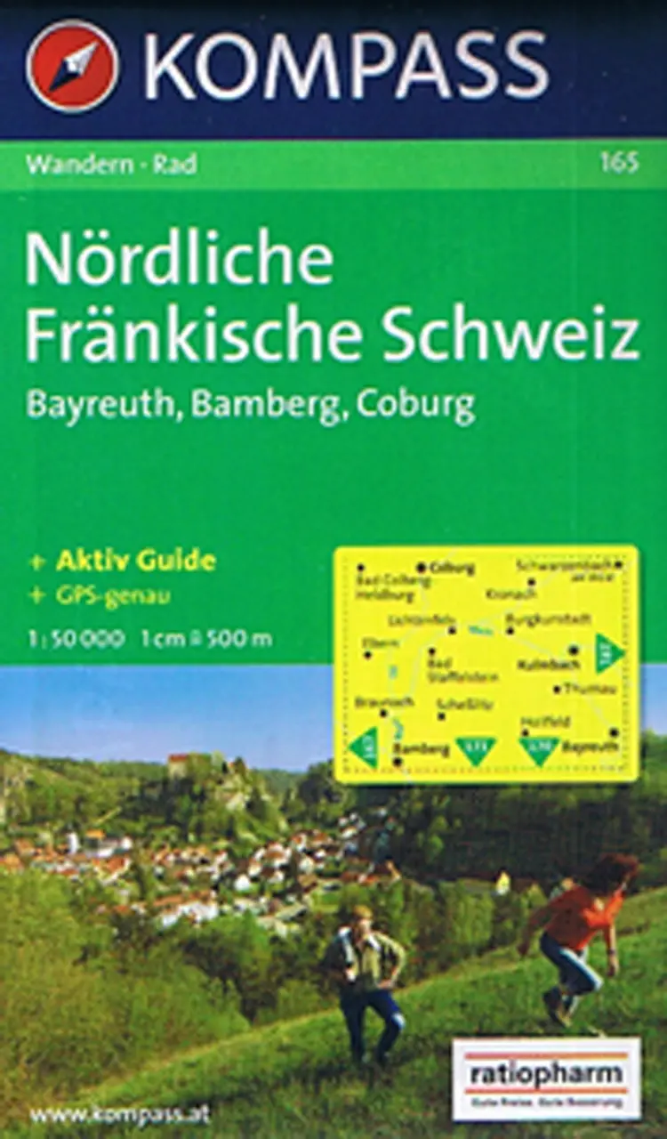 Nördliche Fränkische Schweiz af Mair-Dumont/Kompass