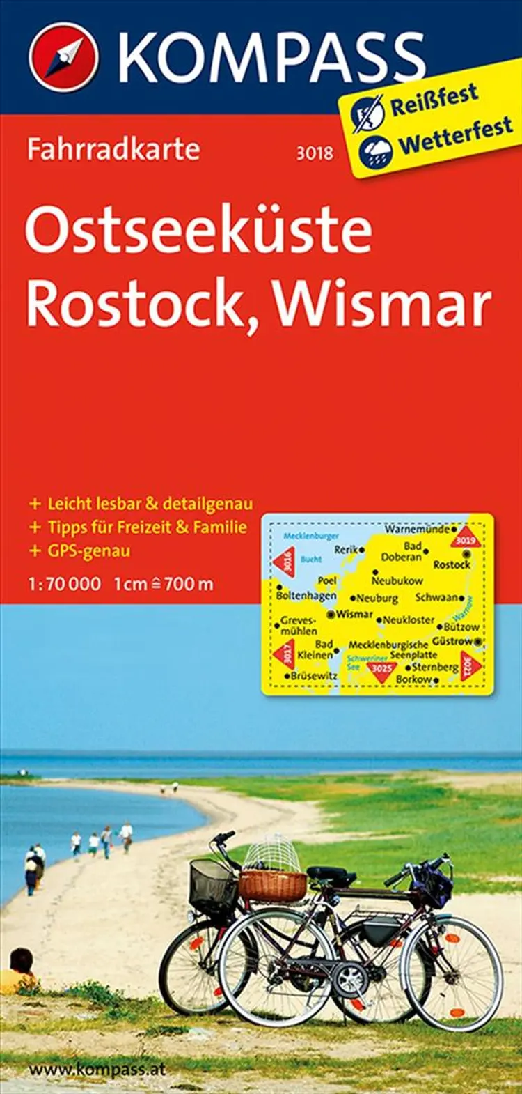 Ostseeküste, Rostock, Wismar af Mair-Dumont/Kompass