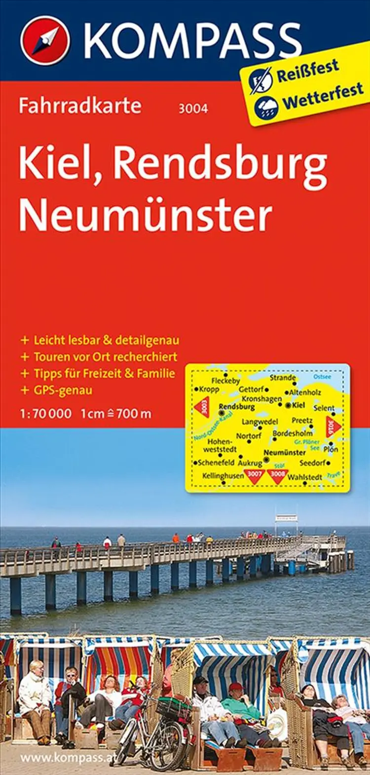 Kiel, Rendsburg, Neumünster af Mair-Dumont/Kompass