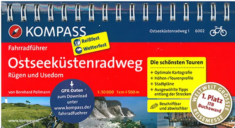 Ostseeküstenradweg 1 : Rügen und Usedom af Bernhard Pollmann