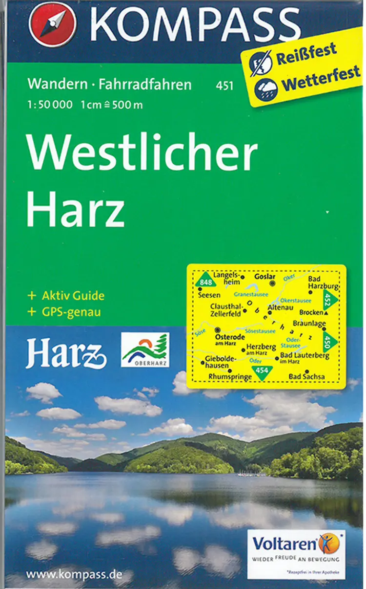 Westlicher Harz af Mair-Dumont/Kompass