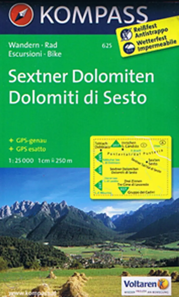 Sextner Dolomiten/Dolomiti di Sesto - Mair-Dumont/Kompass af Mair-Dumont/Kompass