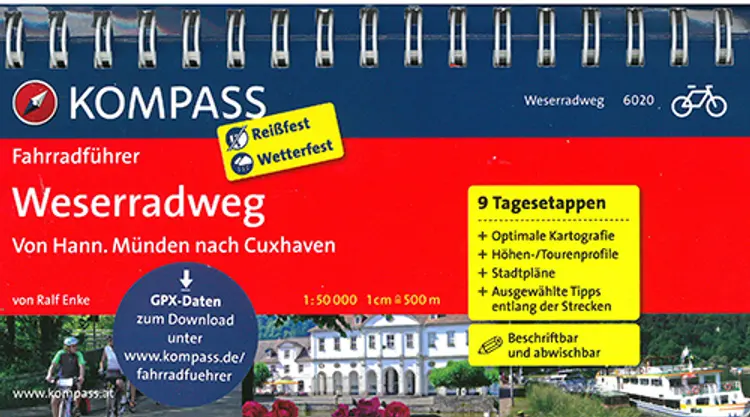 Weserradweg : von Hann. Münden nach Cuxhaven af Ralf Enke