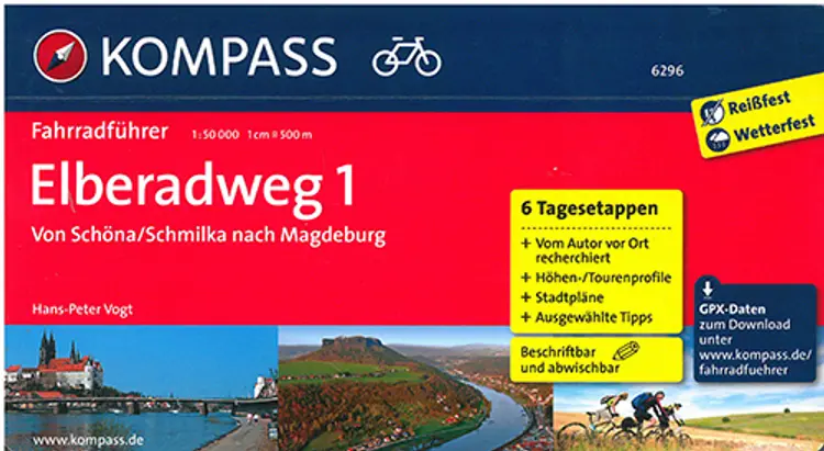 Elberadweg 1 : Von Schöna/Schmilka nach Magdeburg af Hans-Peter Vogt