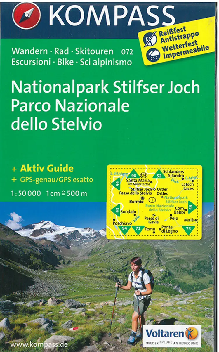 Nationalpark Stilfser Joch - Parco Nazionale dello Stelvio af Mair-Dumont/Kompass