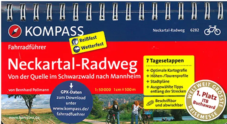 Neckartal-Radweg : Von der Quelle im Schwarzwald nach Mannheim af Bernhard Pollmann