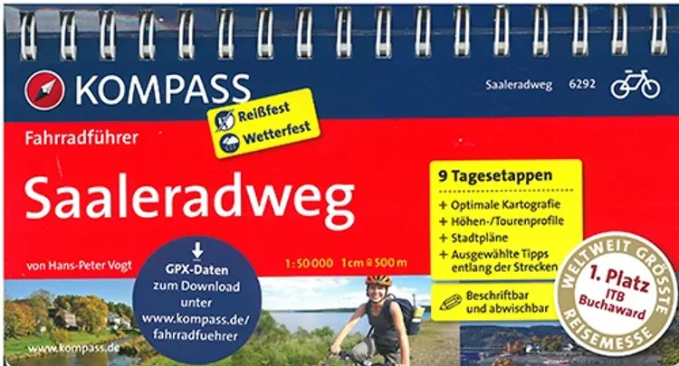 Kompass Fahrradführer 6002: Ostseeküstenradweg 1 af Hans-Peter Vogt