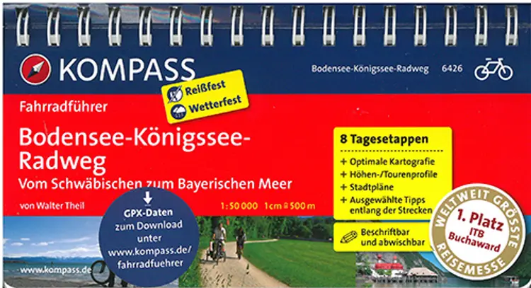 Bodensee-Königssee-Radweg : Vom Schwäbischen zum Bayerischen Meer af Walter Theil