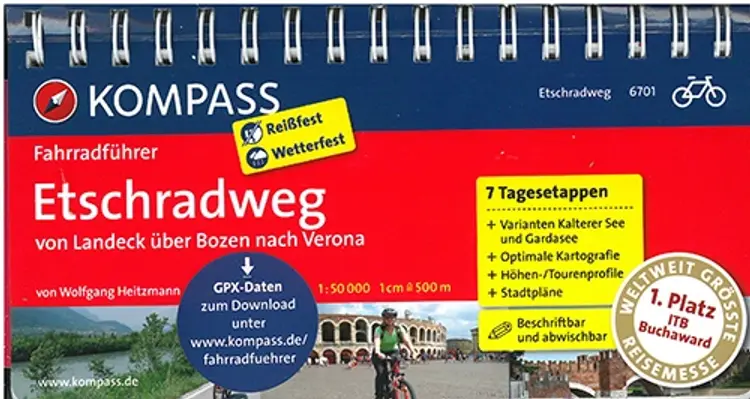 Etschradweg af Wolfgang Heitzmann