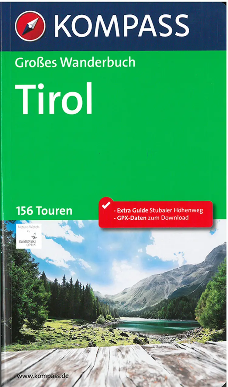Tirol: 156 Touren, Kompass Grosses Wanderbuch af Mair-Dumont/Kompass