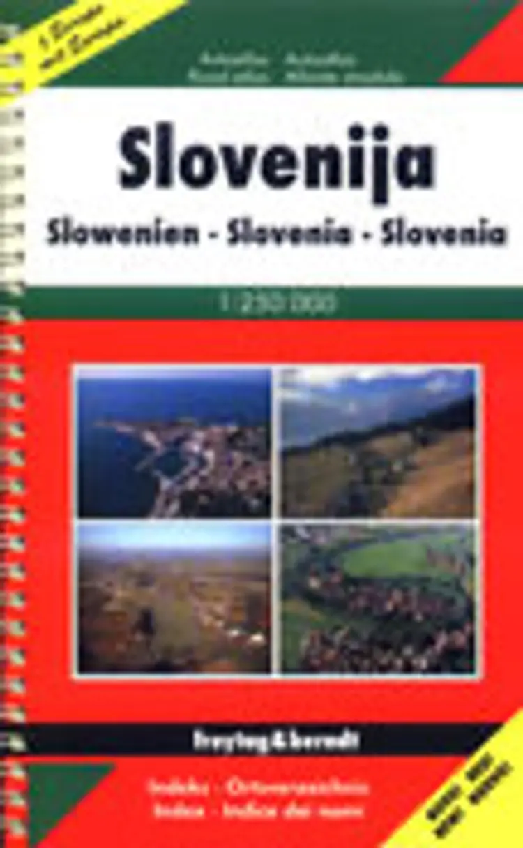 Slowenien - Slovenia, Freytag & Berndt Autoatlas af Freytag