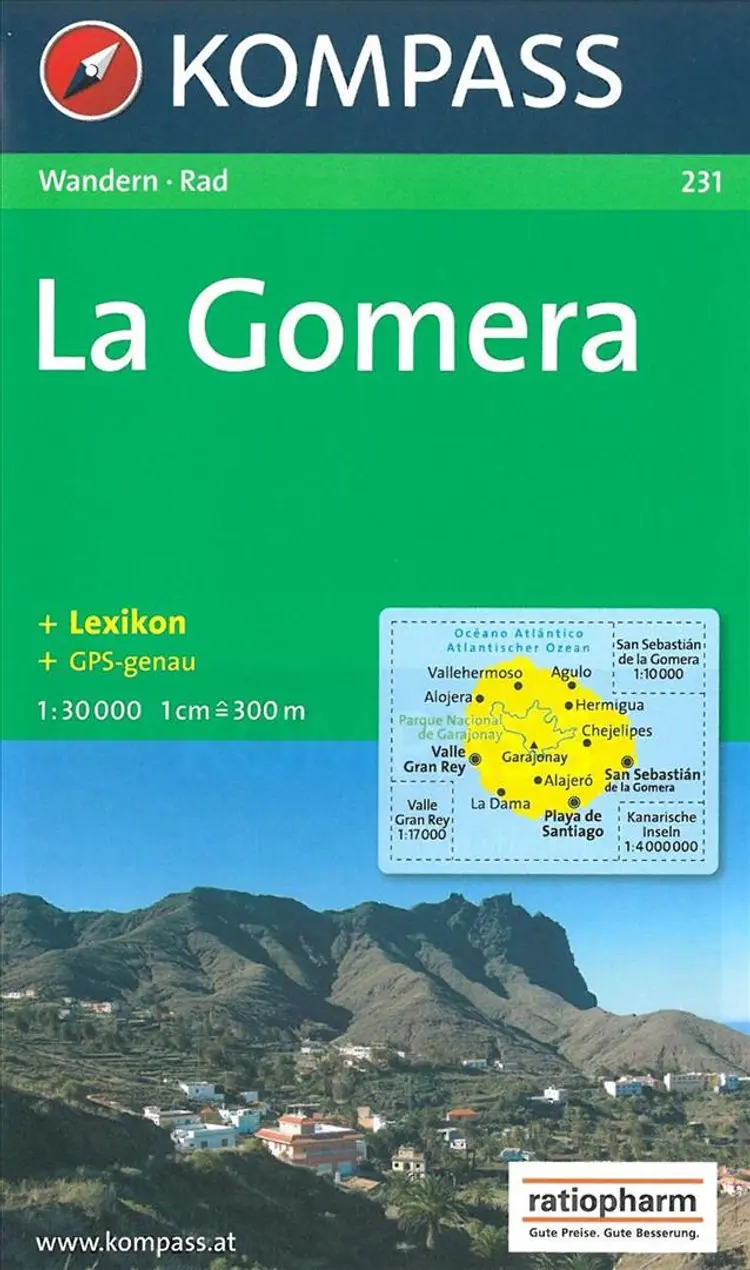 La Gomera af Mair-Dumont/Kompass