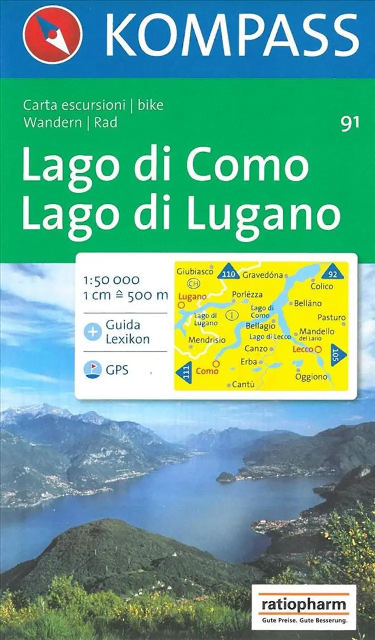 Lago di Como, Lago di Lugano