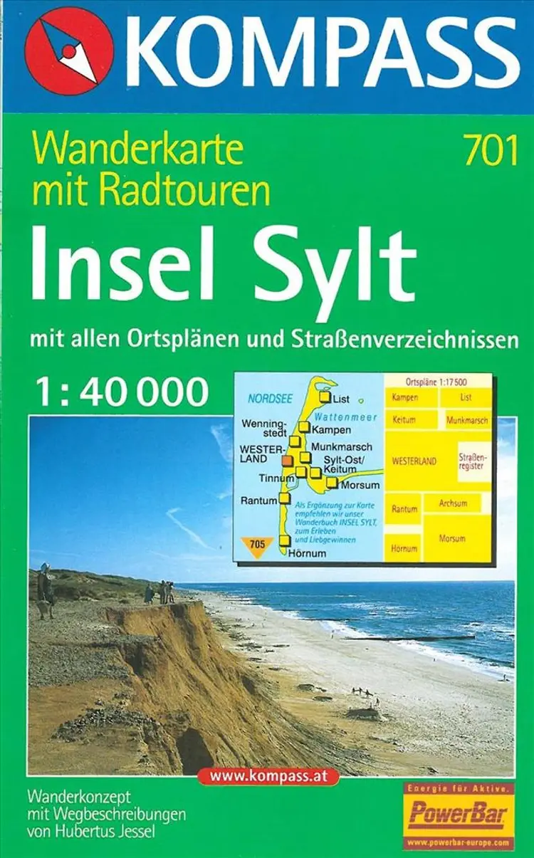 Insel Sylt af Mair-Dumont/Kompass