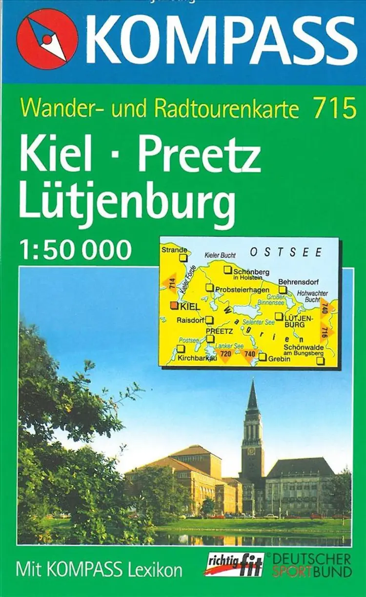 Kiel - Preetz - Lütjenburg af Mair-Dumont/Kompass