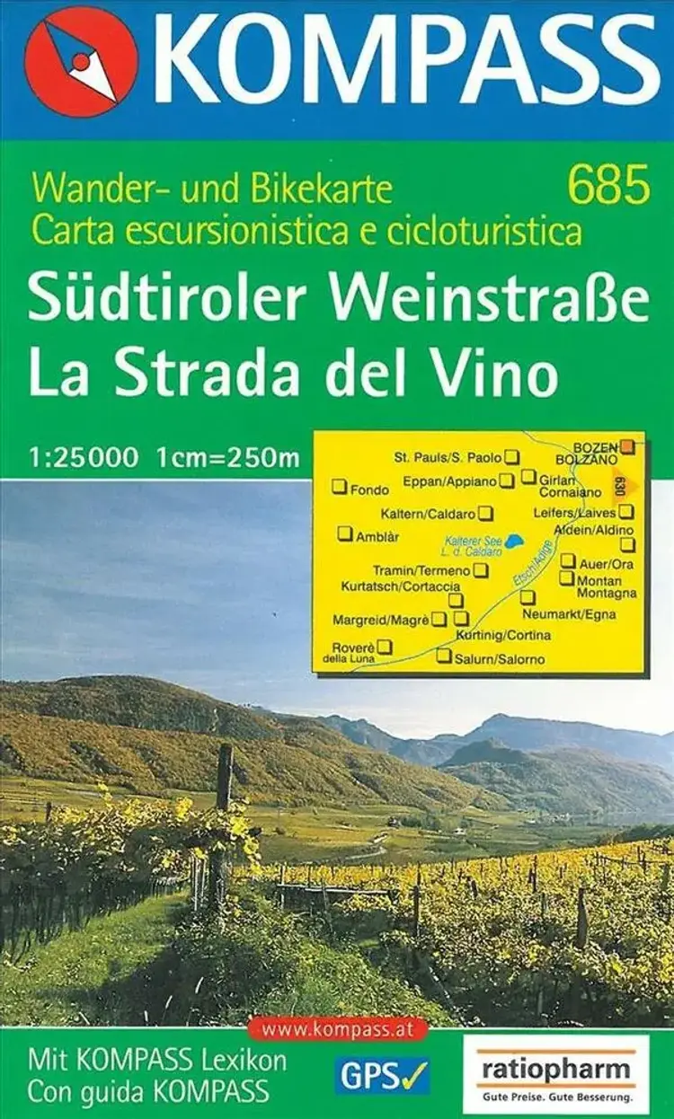 Südtiroler Weinstrasse/La strada del vino 