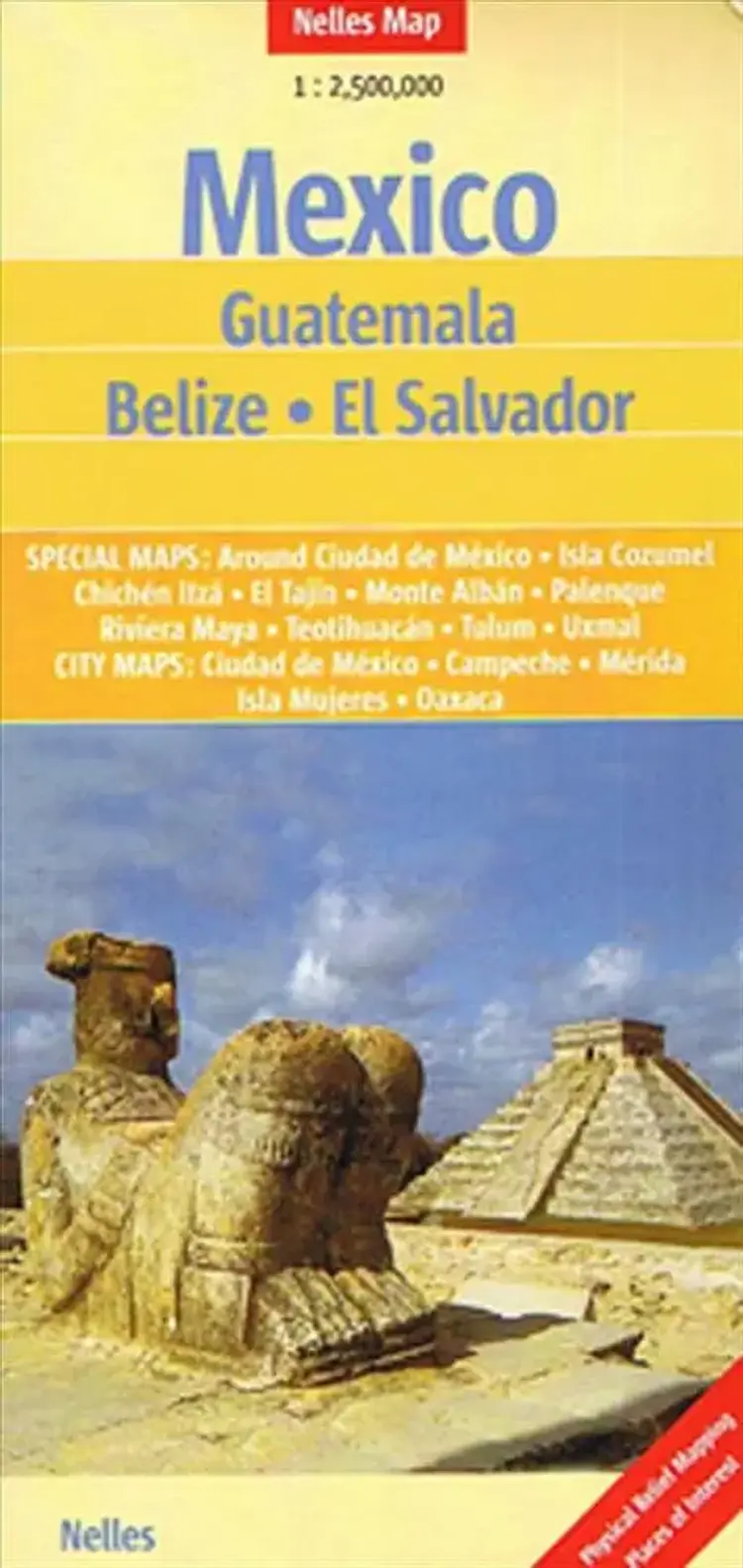 Mexico, Guatemala, Belize, El Salvador af Nelles Verlag