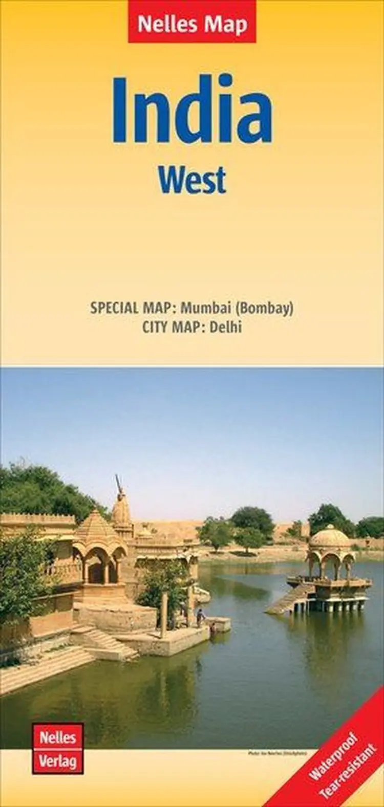 Nelles Map India West af Nelles Verlag