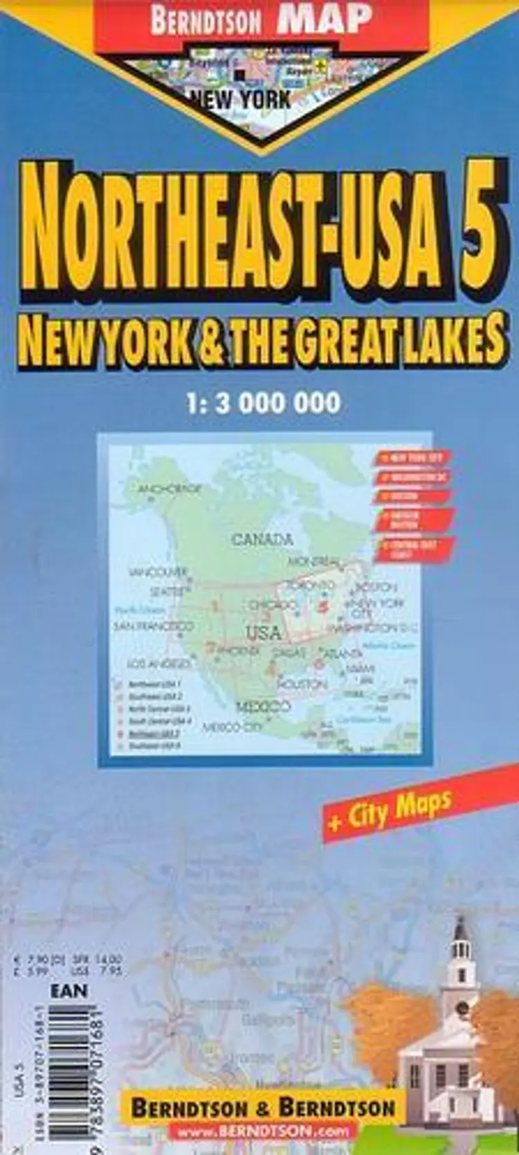 Northeast USA: New York & Great Lakes af Borch GmbH
