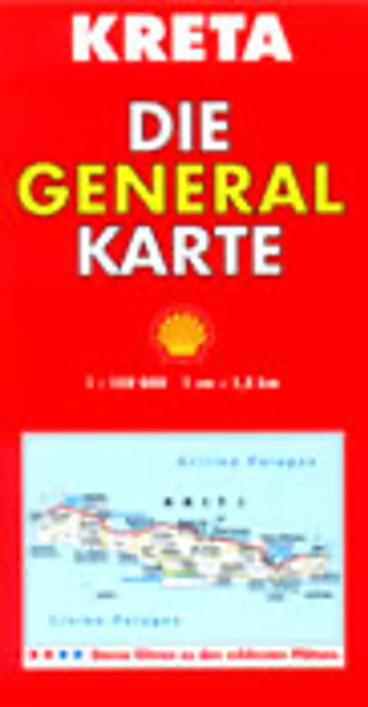 Kreta, die Generalkarte