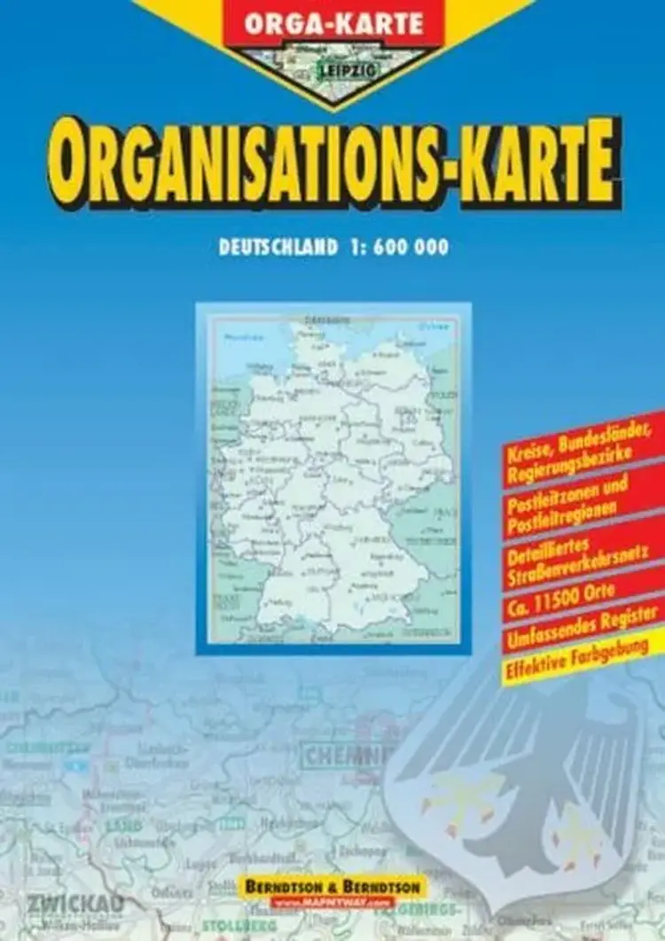 Organisationskarte Deutschland 