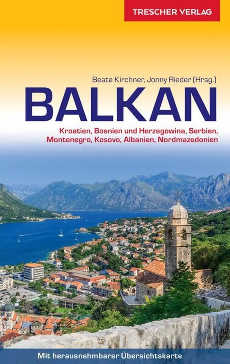 Balkan: Kroatien, Bosnien und Herzegowina, Serbien, Montenegro, Kosovo, Albanien, Nordmazedonien af Trescher Verlag GmbH