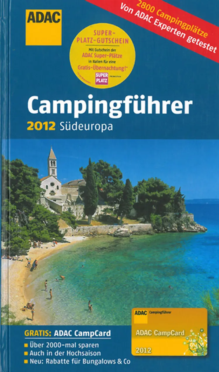 Camping Caravaning Führer 2012 Südeuropa