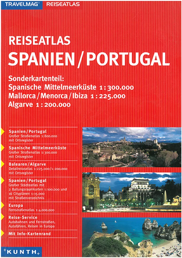 Reiseatlas Spanien/Portugal