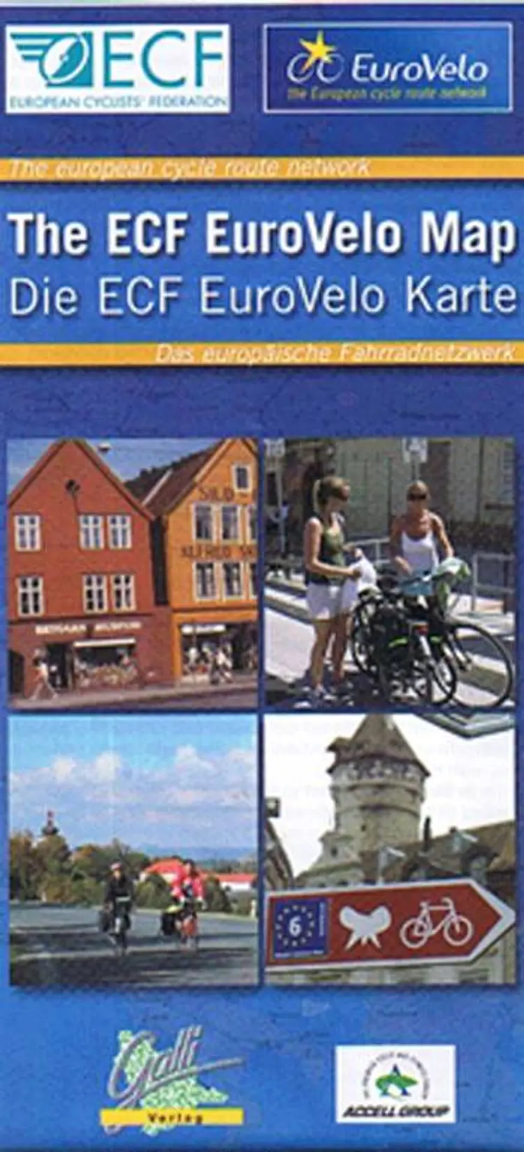 The ECF EuroVelo Map