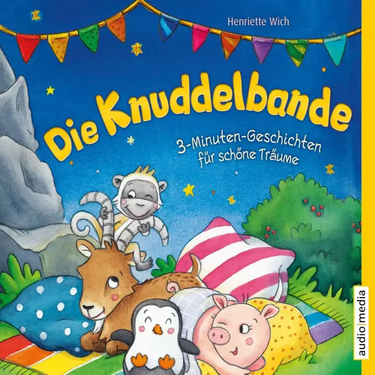 Die Knuddelbande – 3-Minuten-Geschichten für schöne Träume (Band 1) af Henriette Wich
