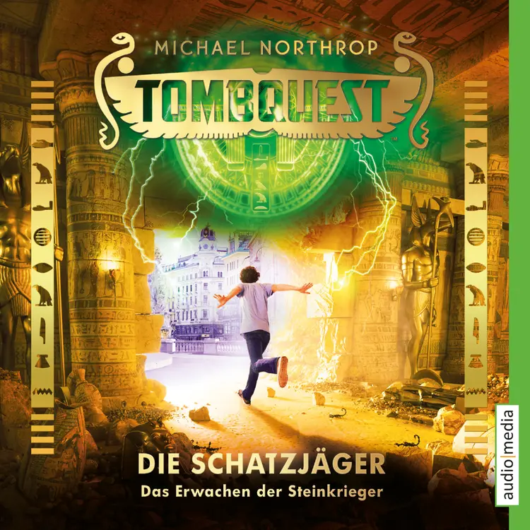 Tombquest - Die Schatzjäger. Das Erwachen der Steinkrieger af Michael Northrop