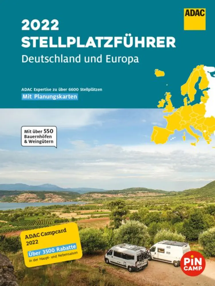 ADAC Stellplatzführer 2022 Deutschland und Europa (vol. 1-2) af ADAC Verlag